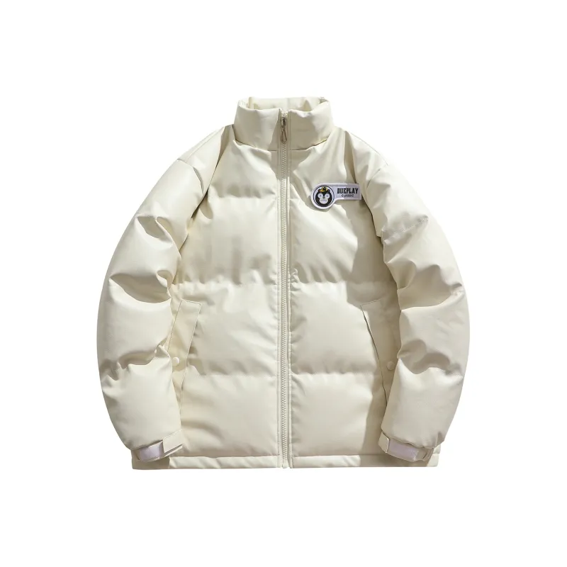 DUEPLAY x LIRENBO Stand Collar Loose Fit Puffer Jacket Unisex-5