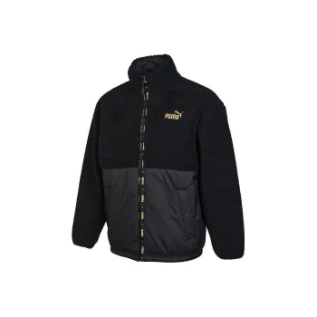 PUMA Velvet Jackets Men Black