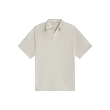 ZIOZIA Polo Shirt Men's Light Khaki