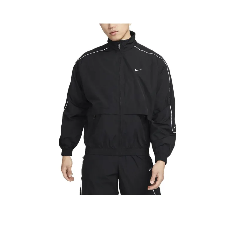 Nike Sportswear Solo Swoosh Woven Track Jacket Asia Sizing-0