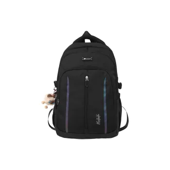 OUZIHUANG Nylon Backpack Regular Women's Multicolor