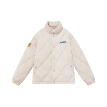 BEASTER Puffer Jacket Unisex Beige
