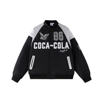 Coca-Cola Puffer Jacket Coat Unisex