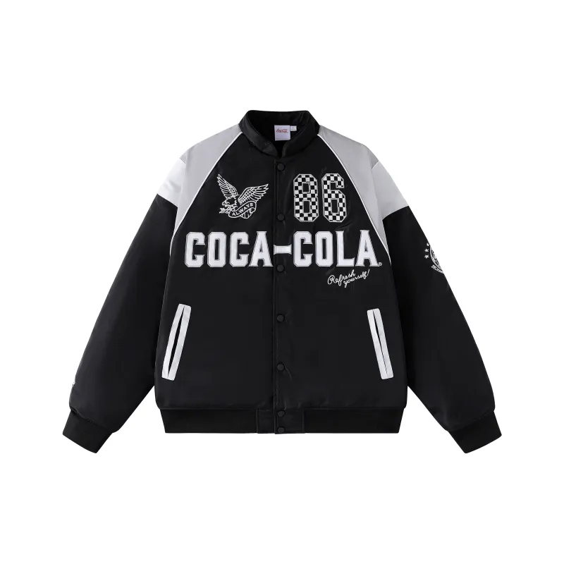Coca-Cola Puffer Jacket Coat Unisex-0