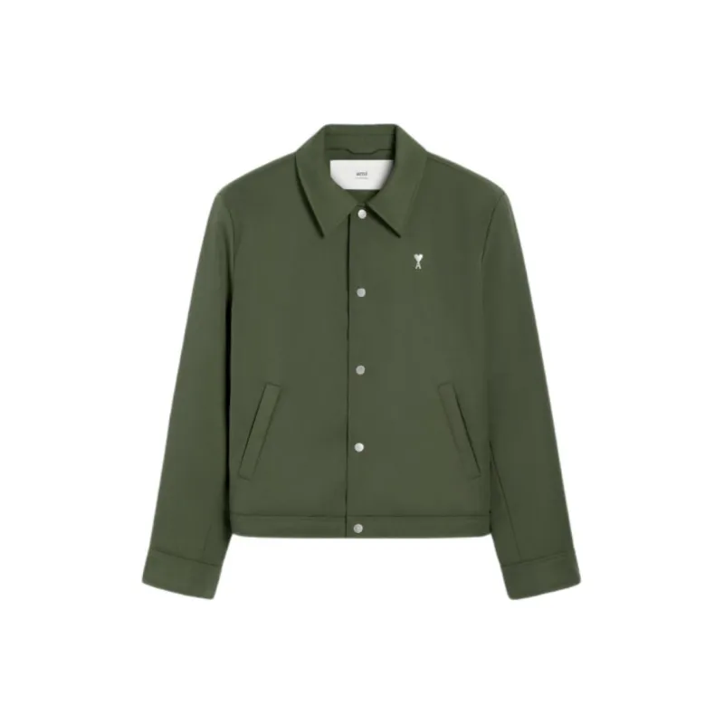 AMIPARIS Jackets & Coats Men's Olive Green-0
