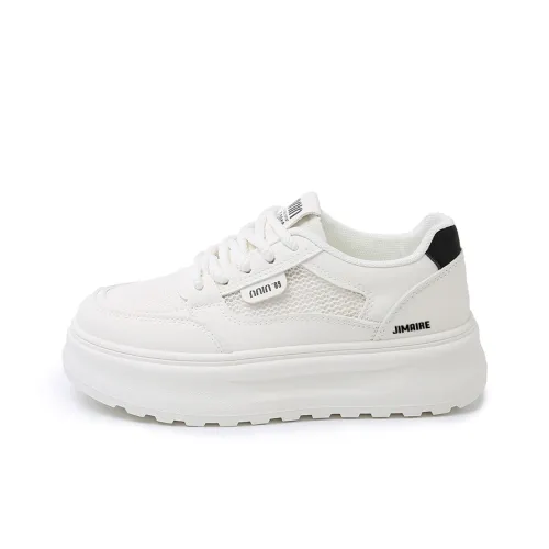 King Jinmai Height Increasing Abrasion Resistant Lightweight Breathable Slip Resistant Low Top Skateboard Shoes Women's