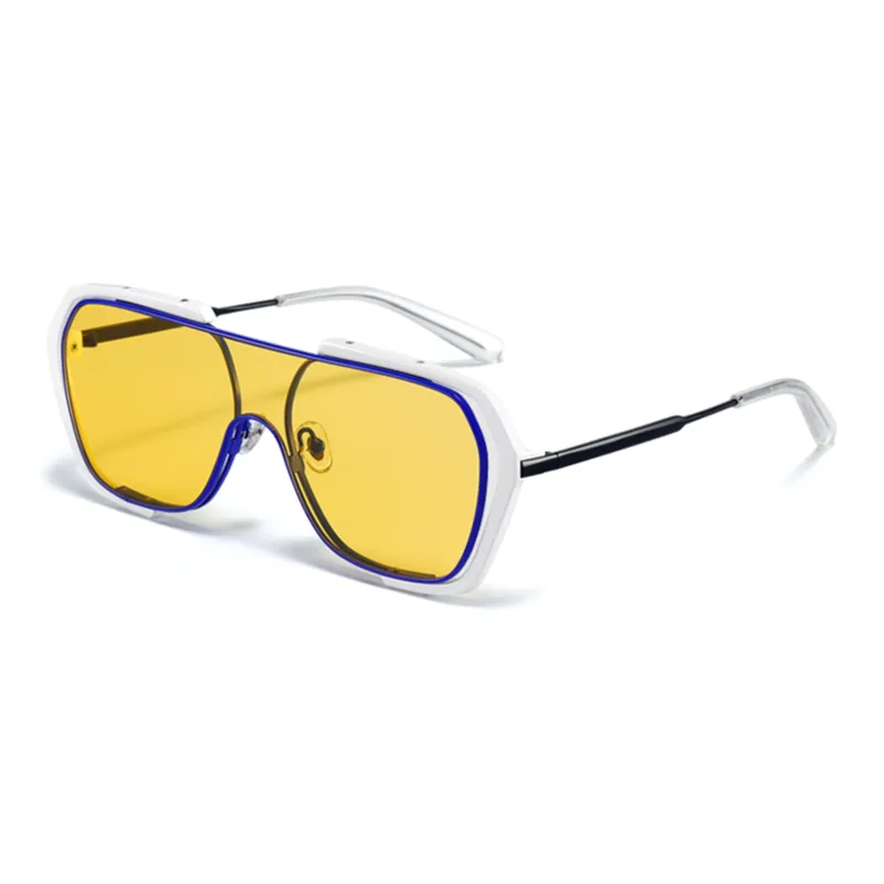 Wood Premium Alloy TR/Memory Plastic Square Sunglasses Women's-4