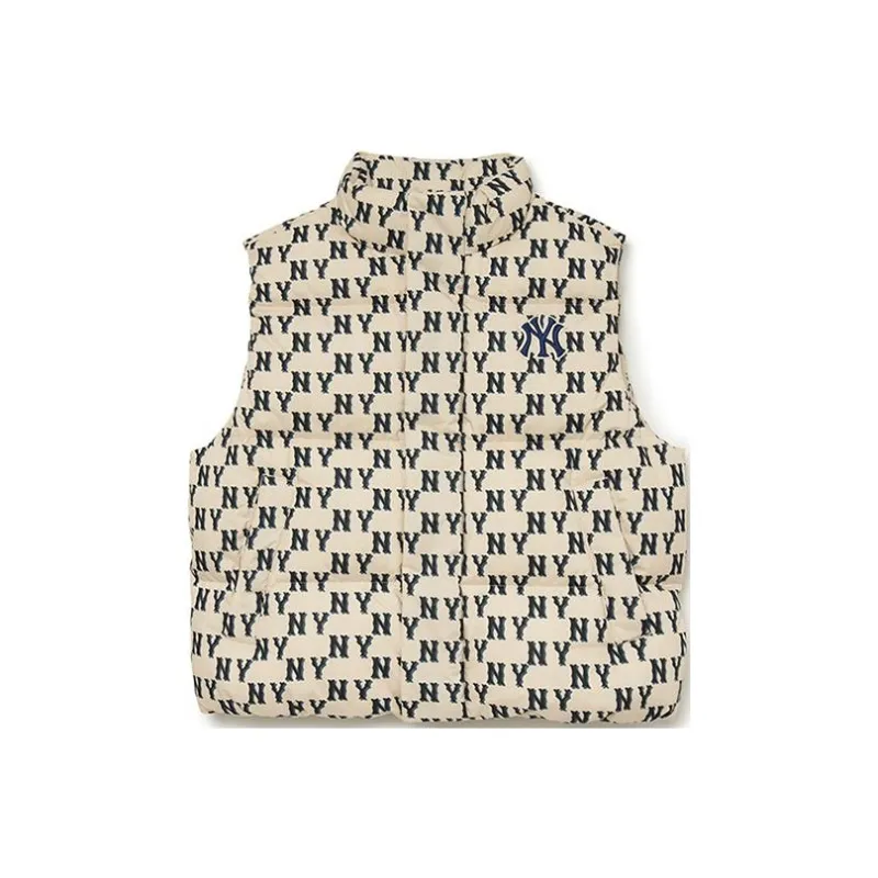 MLB Mlb Old Flower Down Jacket Unisex Dark Cream-0