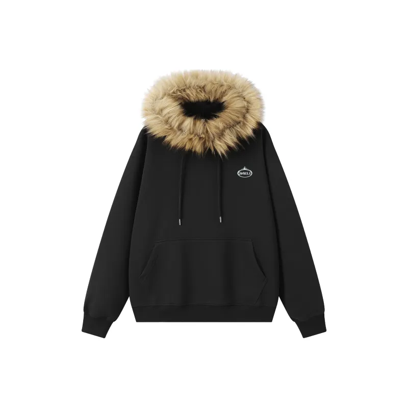 JINBEILE Sweatshirt Unisex Black-0