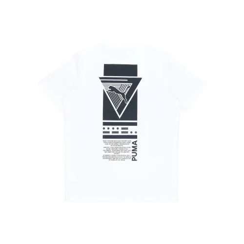 PUMA T Shirts Men White