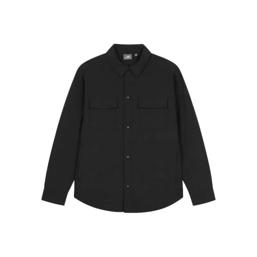 New Balance Puffer Jackets Men Black