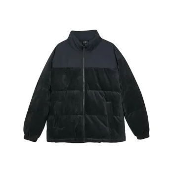 Skechers Sports Collection Puffer Jackets Unisex Carbon Black
