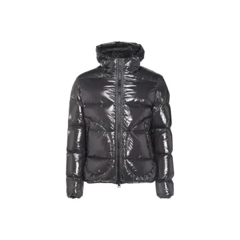 HERNO Zip Up Hooded Coat