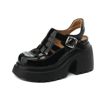 Su Yanjiao Roman Sandals 10CM Women's