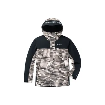 Columbia Omni-Heat Skiing And Paragliding Waterproof And Warm Windbreaker Jacket Men's Camouflage