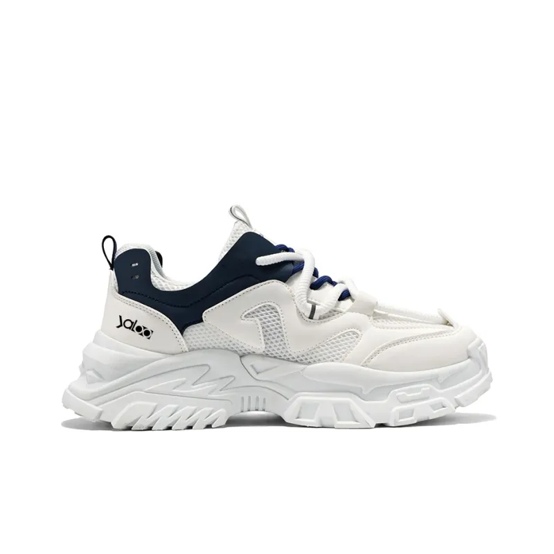 Yalu Preferred Slip Resistant, Abrasion Resistant, Breathable, Lightweight Low Top Chunky Sneakers Men's-12