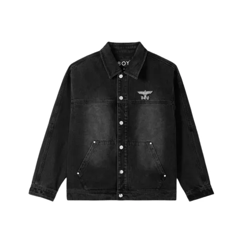 Boy London Denim Jacket Unisex Black