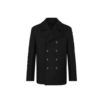 LOUIS VUITTON FW22 Coat Men's Black