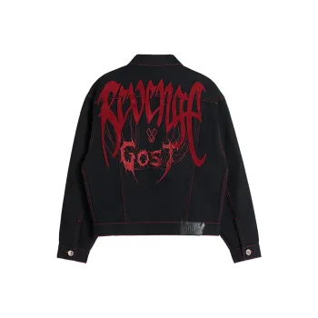 Revenge x GOST Jackets Coats Unisex Black