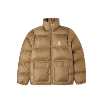 Converse Puffer Jacket Men's Earth Yellow