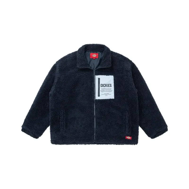 Dickies Velvet feel Coat Unisex Navy Blue-0