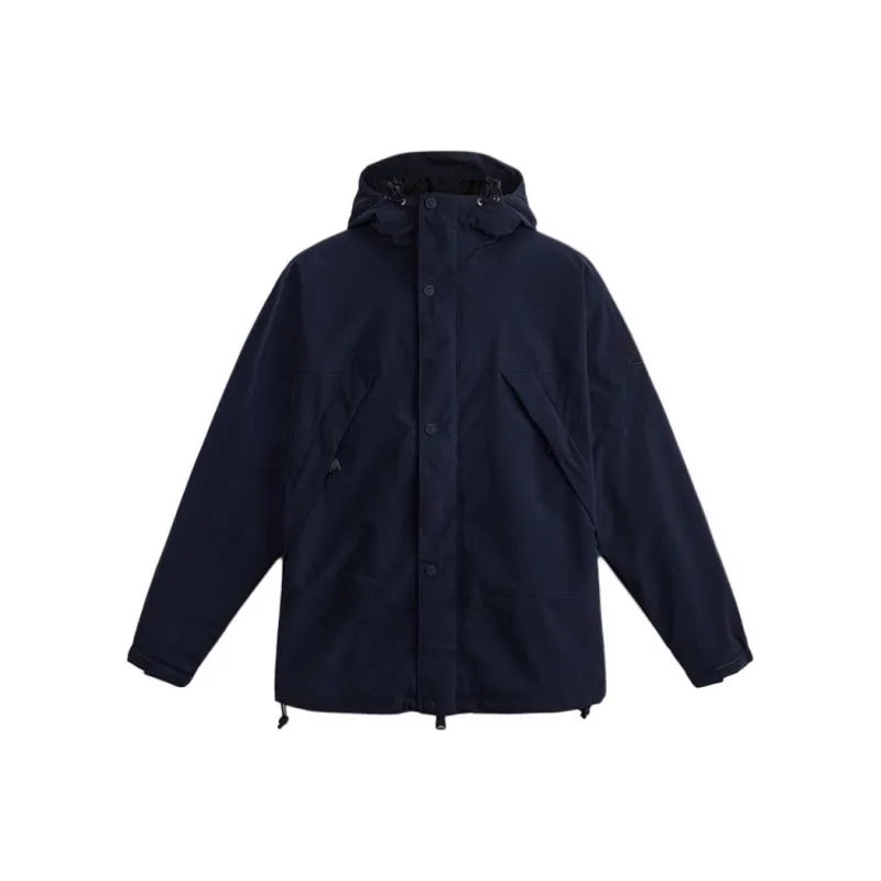 Timberland Hiking Waterproof And Windproof Windbreaker Jacket Men's Dark Royal Blue-0