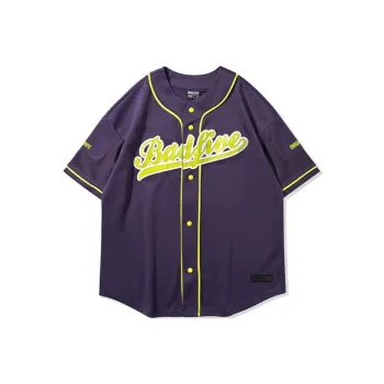 LINING Baseball Jerseys Men Gothic Grape Purple