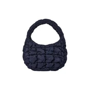 COS Polyester Handbag Women's Navy Blue
