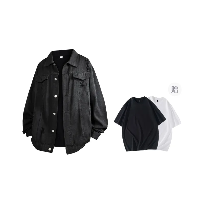 DESSO Denim Jackets Unisex-7