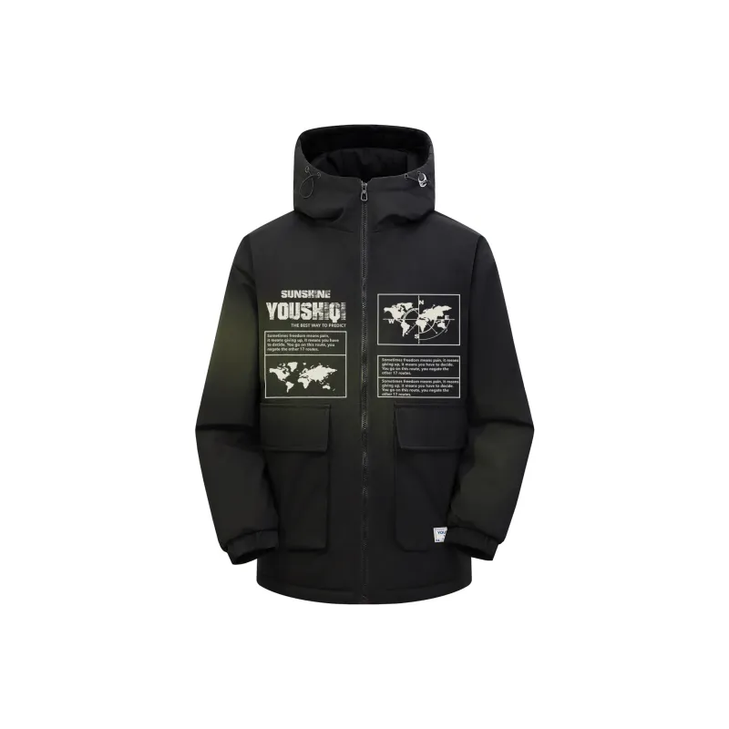 YOUSHIQI Puffer Jackets Unisex-4