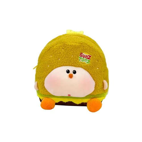 MINIPUDING Wool Backpack Small Size Unisex Multicolor