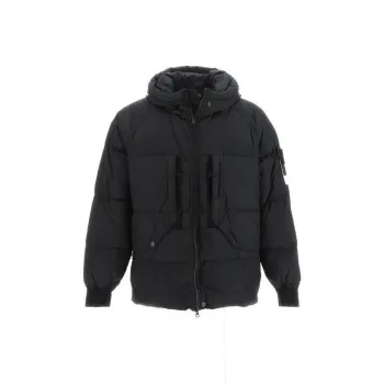 STONE ISLAND FW23 Down Jacket Coat Men's Black