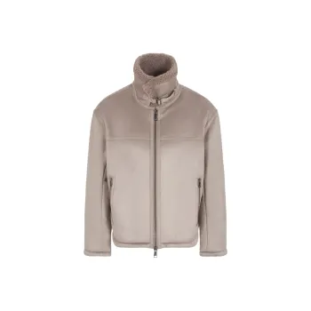 ARMANI EXCHANGE Shearling collar Jacket