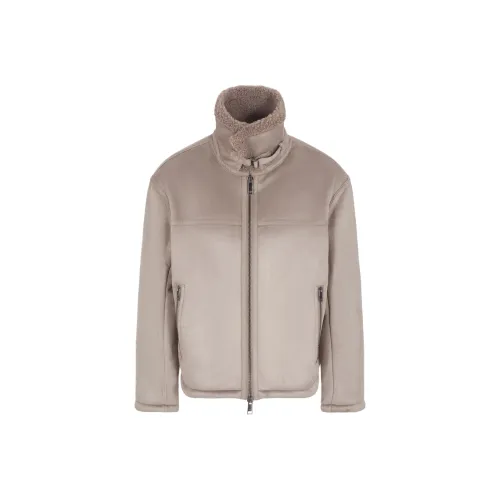 ARMANI EXCHANGE Shearling collar Jacket