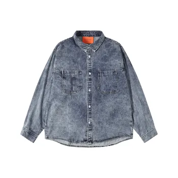 GEOFFREY B. SMALL Denim Jacket Unisex Blue