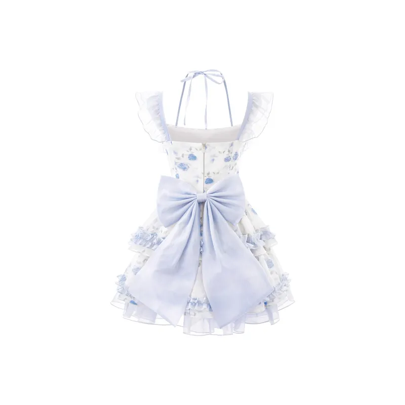 Blovelan Sleeveless Dress Women's Lady Heather Blue-1
