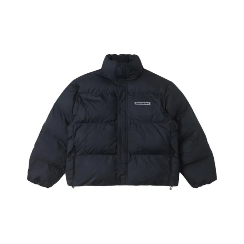 Converse Puffer Jacket Men's Black-0