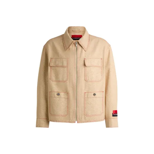 HUGO BOSS x Les Benjamins Jackets Coats Men's Copper Brown
