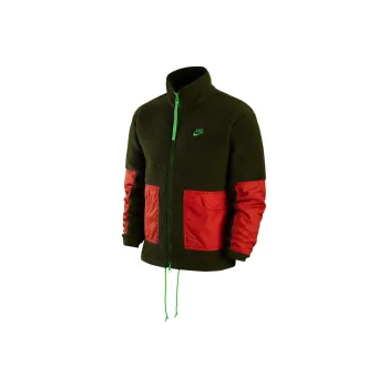 Nike Velvet Jackets Men Rugged Green