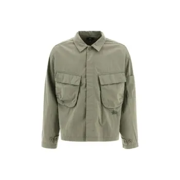 Stussy Jackets & Coats Men's Olive Green