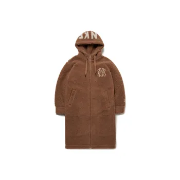 MLB New York Yankees Velvet Jackets Unisex Dark Beige