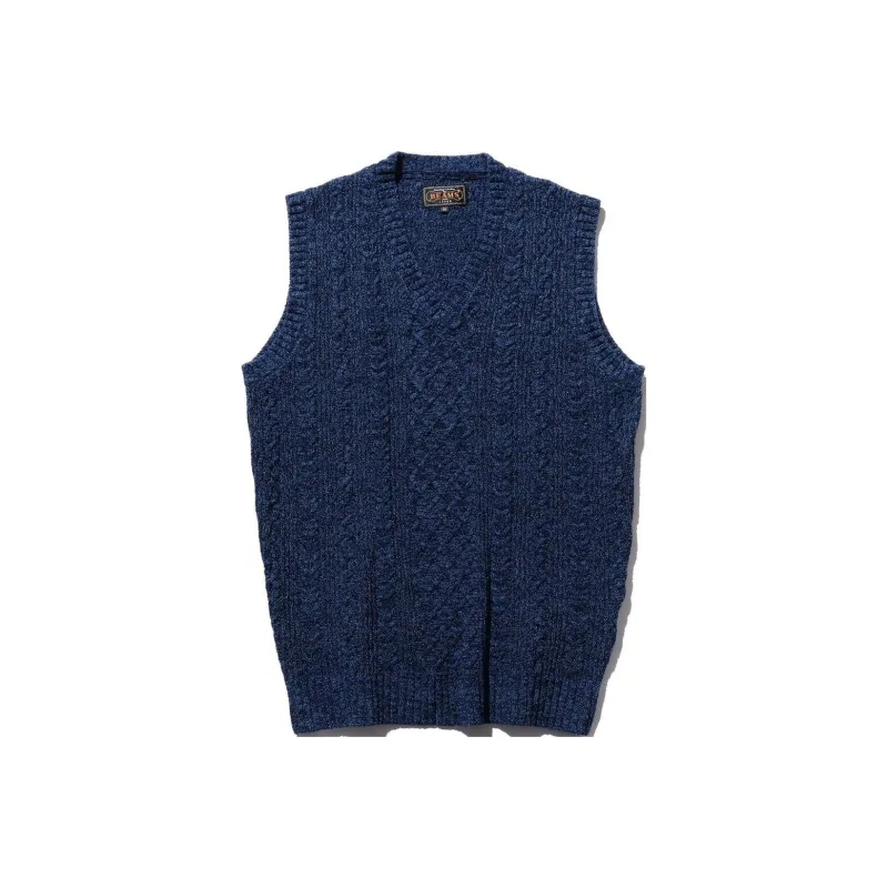 Beams FUTURE ARCHIVE Series FW24 PLUS Vest Men's Indigo-0