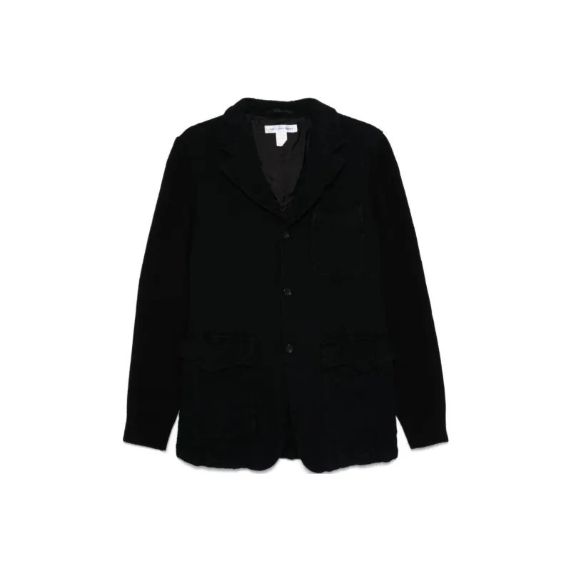 COMME DES GARCONS SHIRT Thin Serge Garment Treated Jacket-0