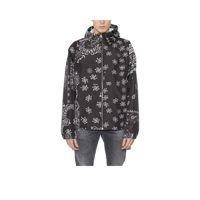 KHRISJOY Paisley embroidery Hooded Jacket-0
