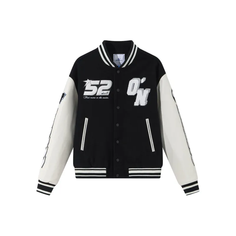 O'Neill Baseball Jerseys Unisex Black-0