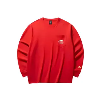 CHAOJIANTA x SNOOPY Sweatshirt Unisex Classic Red