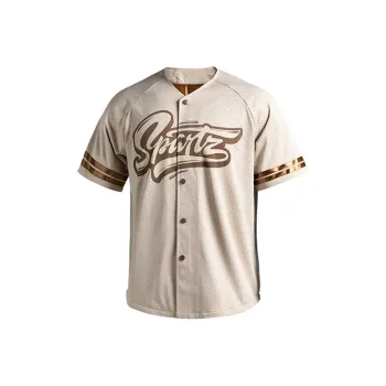 Monster Guardians Baseball Jerseys Men Beige Beige