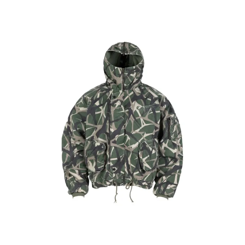 ORANGE DRAGON FW24 Jackets & Coats Unisex Thorn Green Camouflage-0