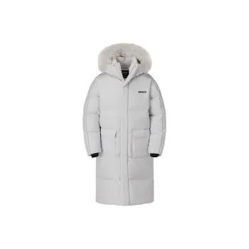 NERDY Down Jacket Unisex Light Gray