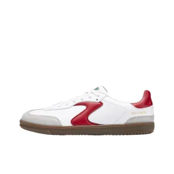 Skechers Court Classics Slip Resistant Waterproof Abrasion Resistant Low Top Skateboard Shoes Men's White